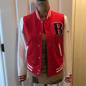 Junior fashion Varsity jacket-worn once.